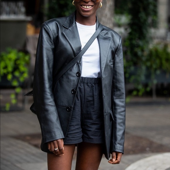 90s SUEDE LEATHER SHACKET - Picture 15 of 15